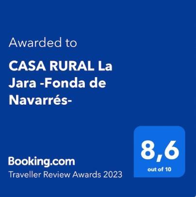 Casa Rural La Jara -Fonda De Navarres- Hotel Kültér fotó